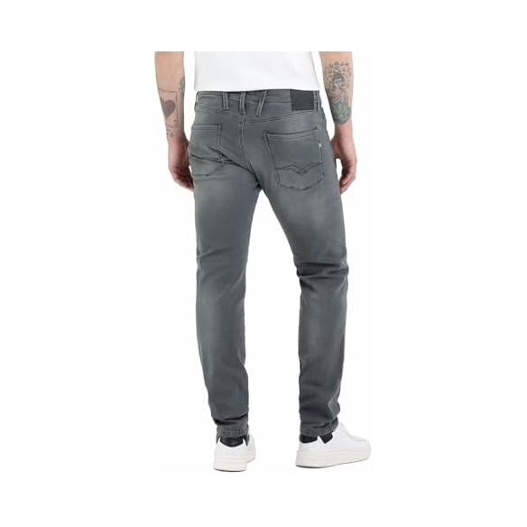 Replay Jeans Anbass Slim Fit da Uomo con Power Stretch