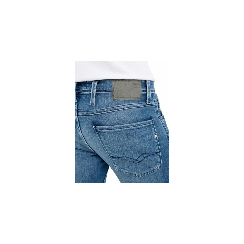 Replay Jeans Anbass Slim Fit da Uomo...