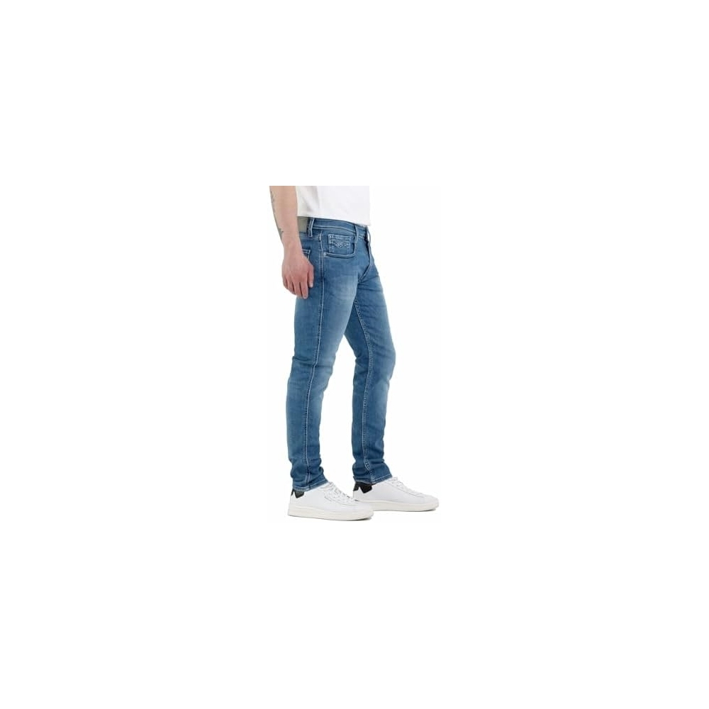 Replay Jeans Anbass Slim Fit da Uomo...