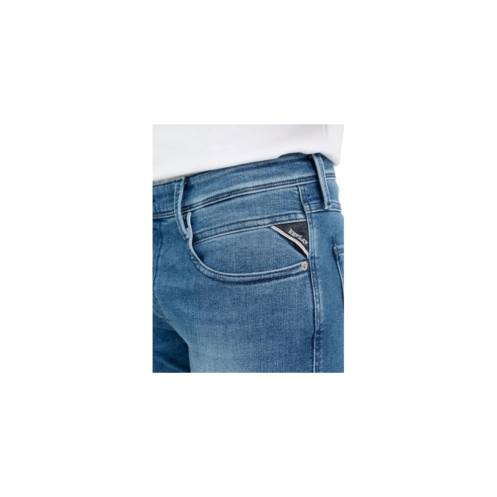 Replay Jeans Anbass Slim Fit da Uomo...