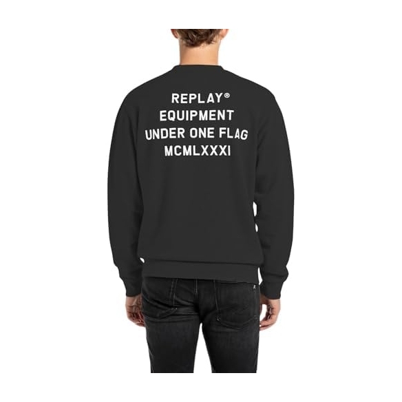 REPLAY Maglia in Tuta Felpata Uomo