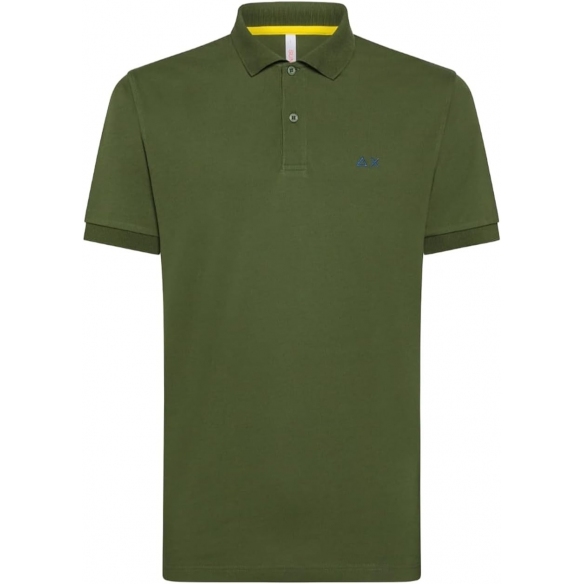 SUN 68 SUN68 POLO UOMO SOLID REGULAR AVIO