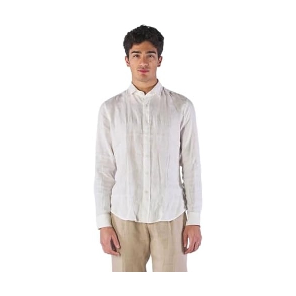 AT.P.CO Camicia Uomo Realizzata in Lino Tinto Capo (Modello Carl)