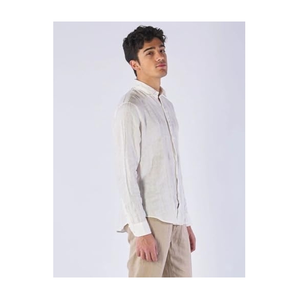 AT.P.CO Camicia Uomo Realizzata in Lino Tinto Capo (Modello Carl)