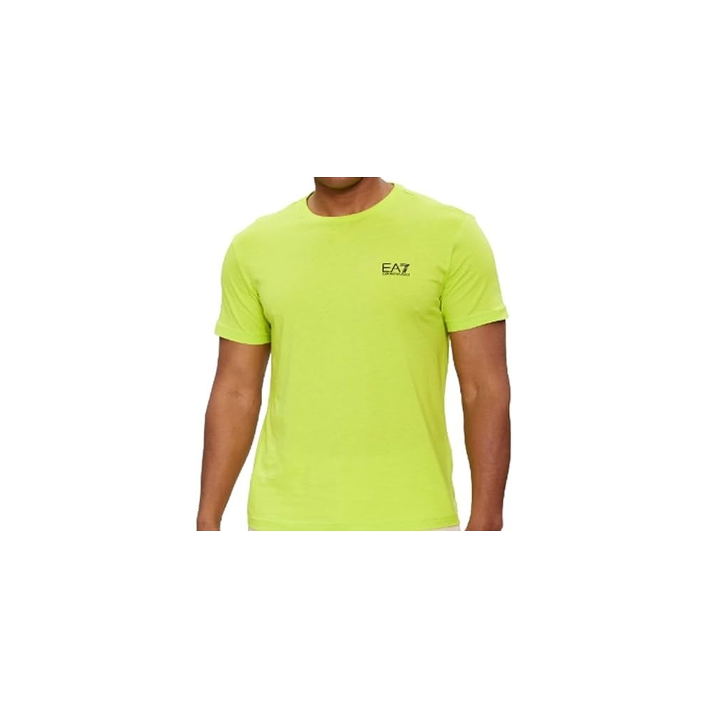 EA7 T-Shirt Girocollo Cotone Logo...