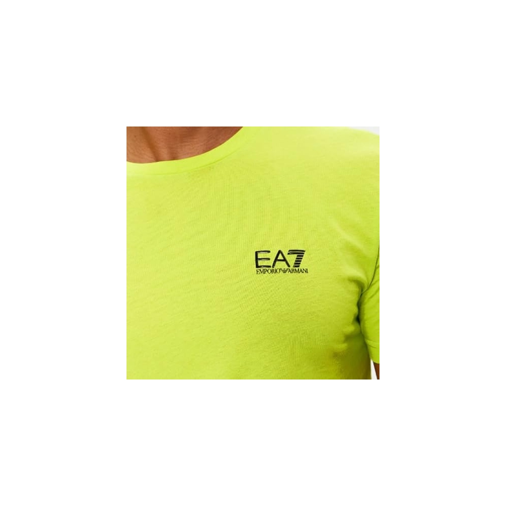 EA7 T-Shirt Girocollo Cotone Logo...