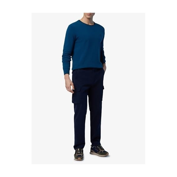 NORTH SAILS Pullover Uomo in Cashmere con Logo Ricamato sul Petto
