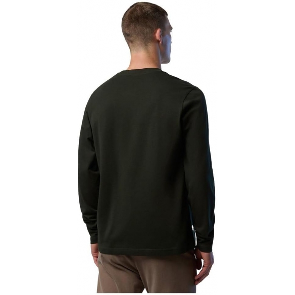 NORTH SAILS T-Shirt Uomo Girocollo Cotone Manica Lunga