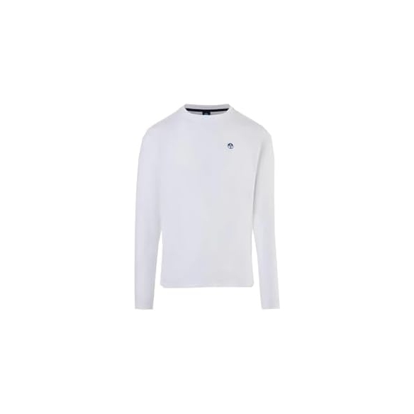 NORTH SAILS T-Shirt Uomo Girocollo Cotone Manica Lunga