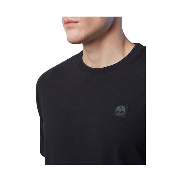 NORTH SAILS T-Shirt Uomo in Jersey Stretch Blu