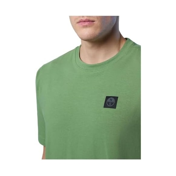 NORTH SAILS T-Shirt Uomo in Jersey Stretch Blu
