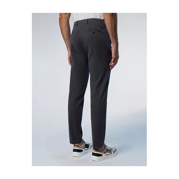 NORTH SAILS Pantaloni Uomo Chino Defender in Gabardina Stretch