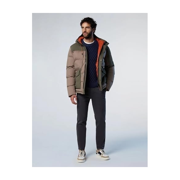 NORTH SAILS Pantaloni Uomo Chino Defender in Gabardina Stretch