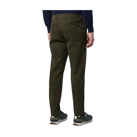 NORTH SAILS Pantaloni Uomo Chino Defender in Gabardina Stretch