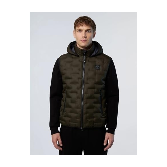 NORTH SAILS Gilet Laser Ultra Leggero con Cappuccio Rimovibile