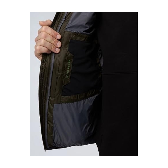 NORTH SAILS Gilet Laser Ultra Leggero con Cappuccio Rimovibile