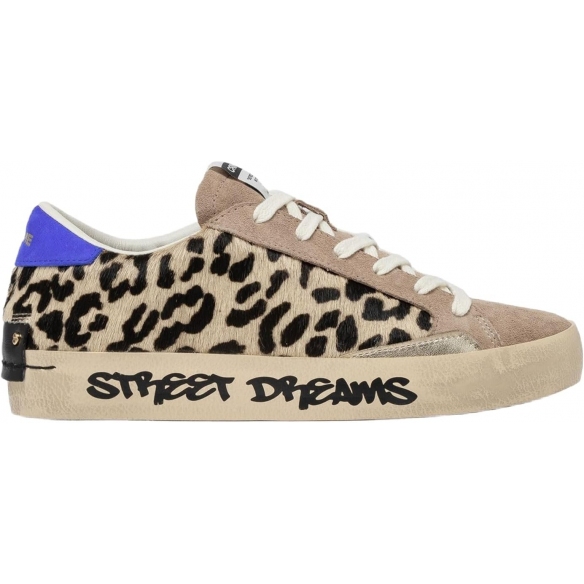 CRIME LONDON Sneakers Donna Distressed Animalier