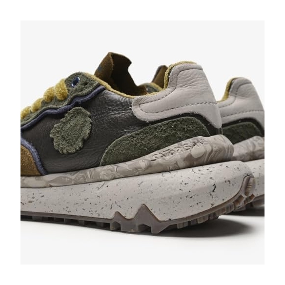 SATORISAN Chacrona Premium - Sneaker Casual da Uomo in Pelle Ecosostenibile