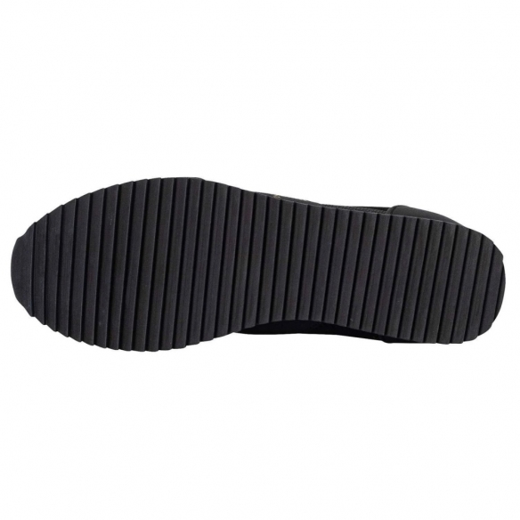 EA7 Sneakers Casual da Uomo Black & Gold Suede