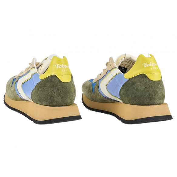 Valsport Sneaker Uomo Magic Heritage Nylon (Blu/Verde)
