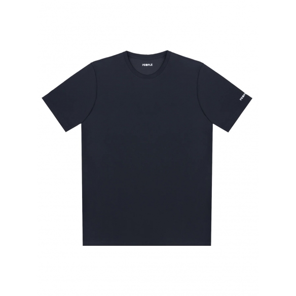 PEOPLE OF SHIBUYA T-Shirt Girocollo UZOI PM755M in Tessuto Tecnico Elasticizzato