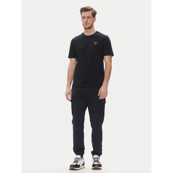 Aeronautica Militare T-shirt girocollo basica in cotone