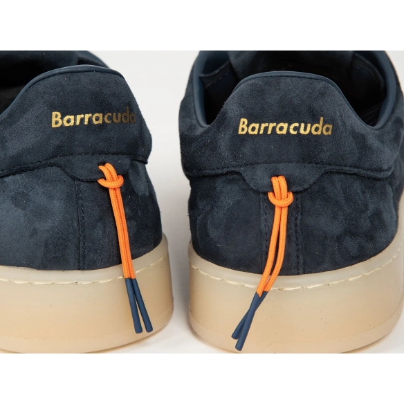 BARRACUDA Sneaker Vintage Artigianale in Morbido Camoscio (Modello Guga Suede)