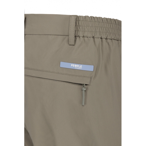 PEOPLE OF SHIBUYA Pantalone in Tessuto Tecnico Sensitive Comfort (Colore Verde)