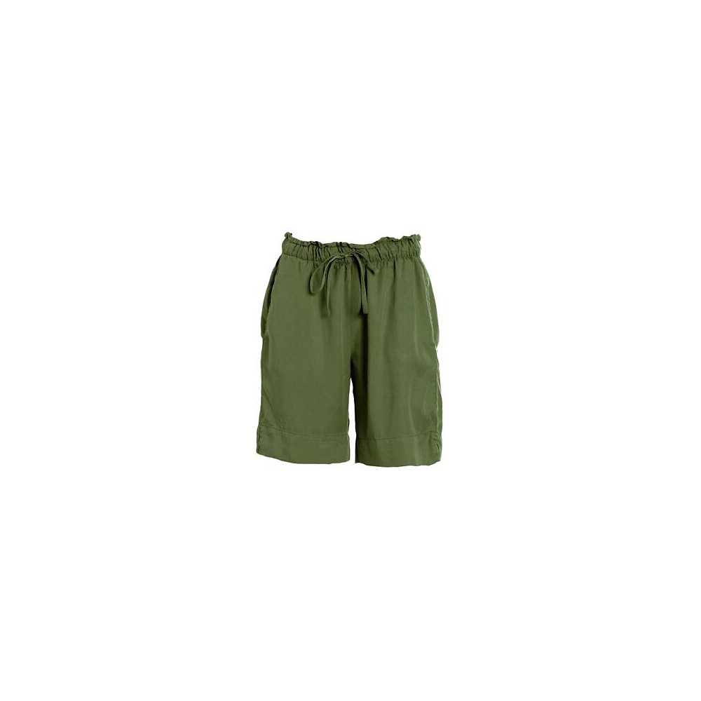 DEHA Shorts con Coulisse Donna Bermuda Verde XS