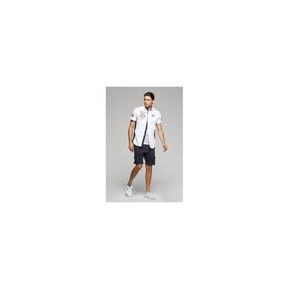 Aeronautica Militare Bermuda BE066 Blue Black Tg. 60