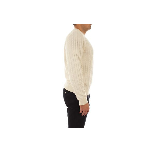 SUN 68 Maglia Uomo Bianco Panna