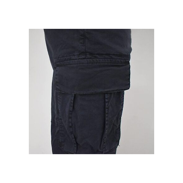 Aeronautica Militare Pantalone Cargo Tasconato Stretch (Blu Navy)