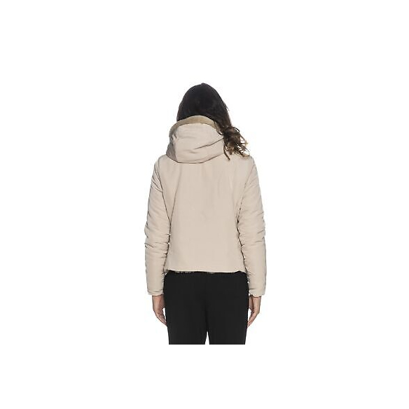CIESSE PIUMINI ALBA - Giubbotto Eco da donna Reversibile (Beige)