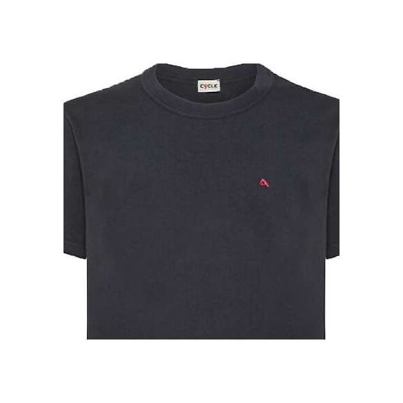 CYCLE Tee Regular T-Shirt Rinse Wash (Grigio Scuro)