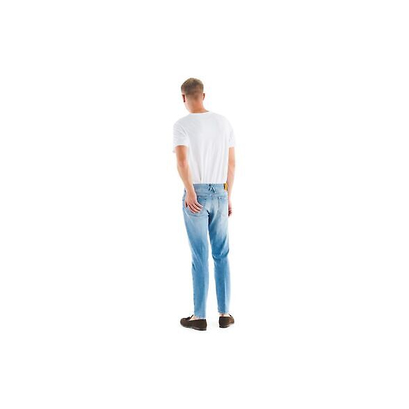 CYCLE Best Comfort Slim Bleached Destroyed (Sky Blue)