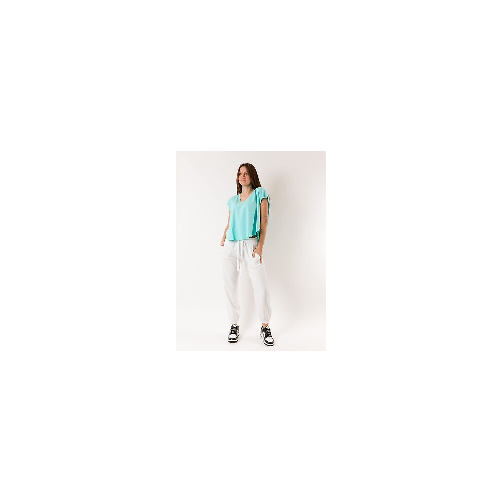 DEHA T-Shirt Donna Loose-Fit (Acqua...