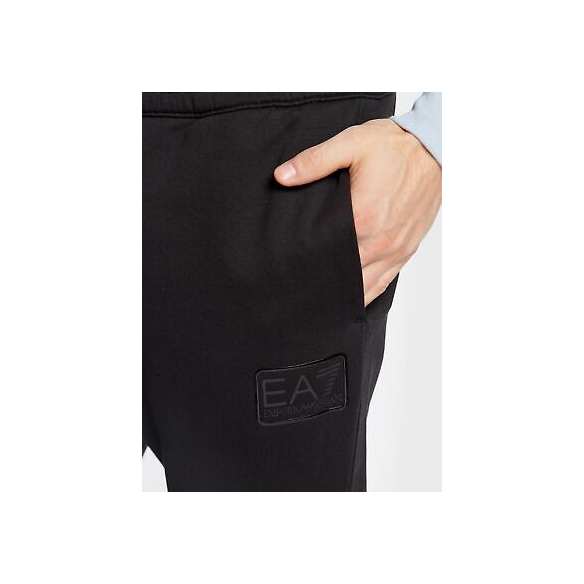 Pantaloni Jogger Core Identity in Misto Cotone (Black)