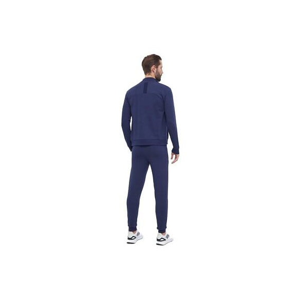 EA7 Tuta Uomo 7 Lines in misto cotone riciclato Armani Sustainability Values
