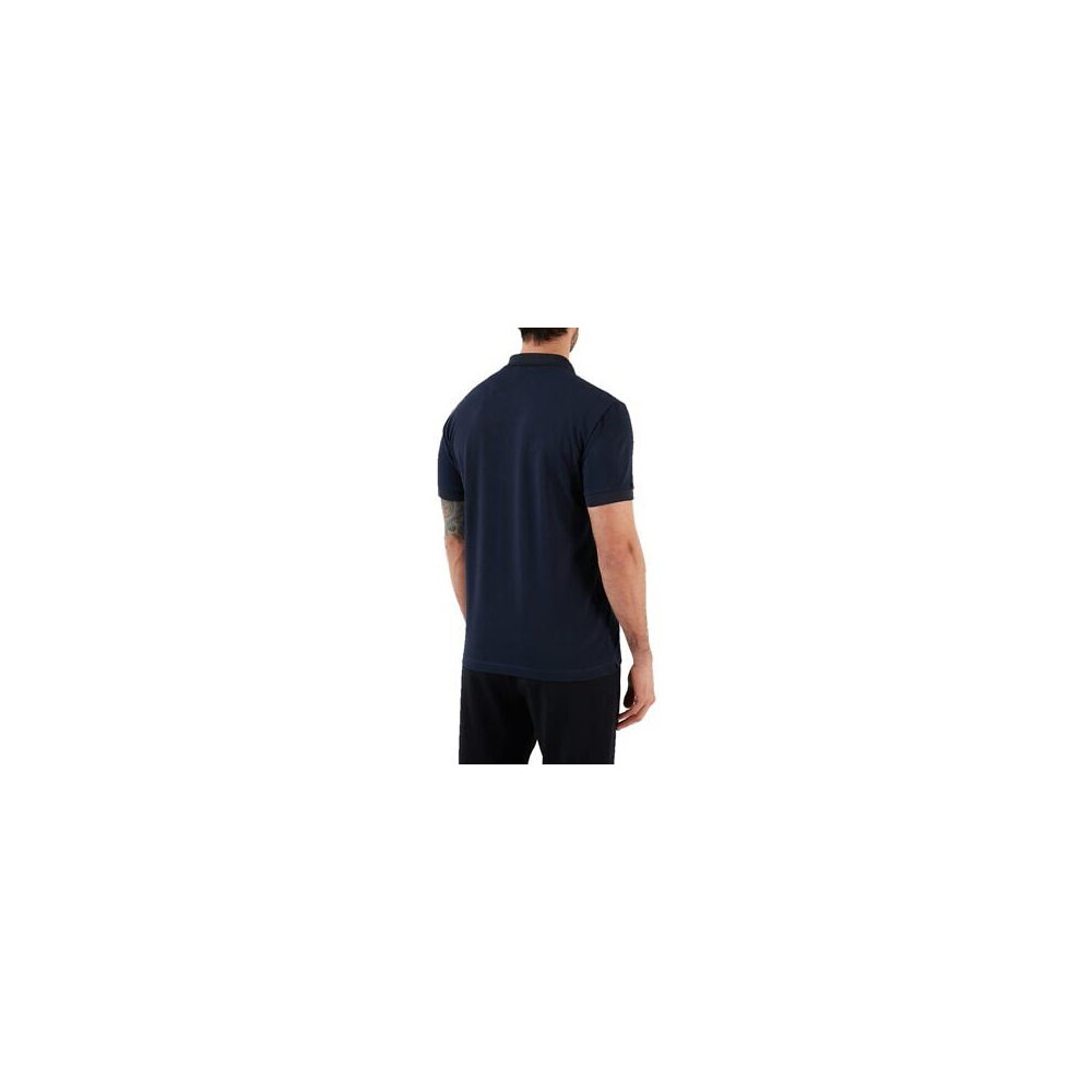 EA7 Polo Gold Label in Cotone Pima...