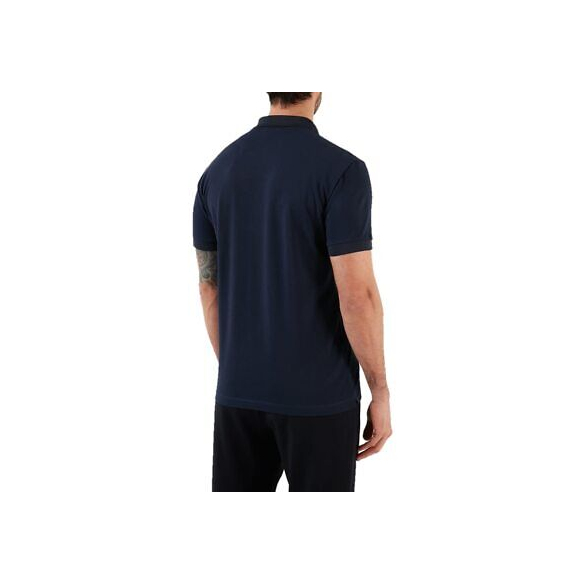 EA7 Polo Gold Label in Cotone Pima (Blu Navy)