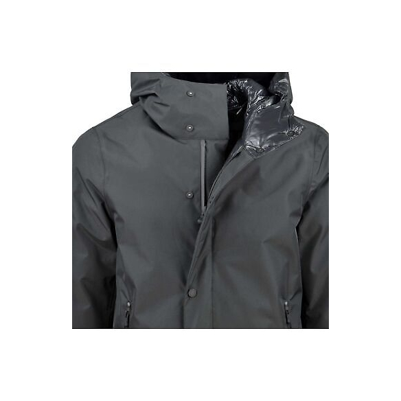 PEOPLE OF SHIBUYA - Uomo Parka Reversibile Nero KOREI BNRS75 999