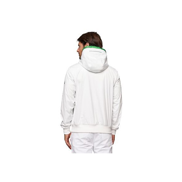 People of Shibuya Giacca Impermeabile Uomo Hikaru PM863 (White/Green)