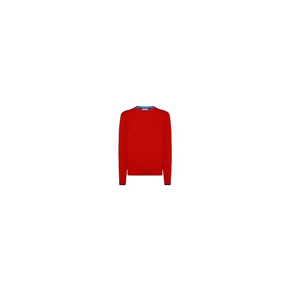 SUN68 Pullover Primaverile Round Neck...