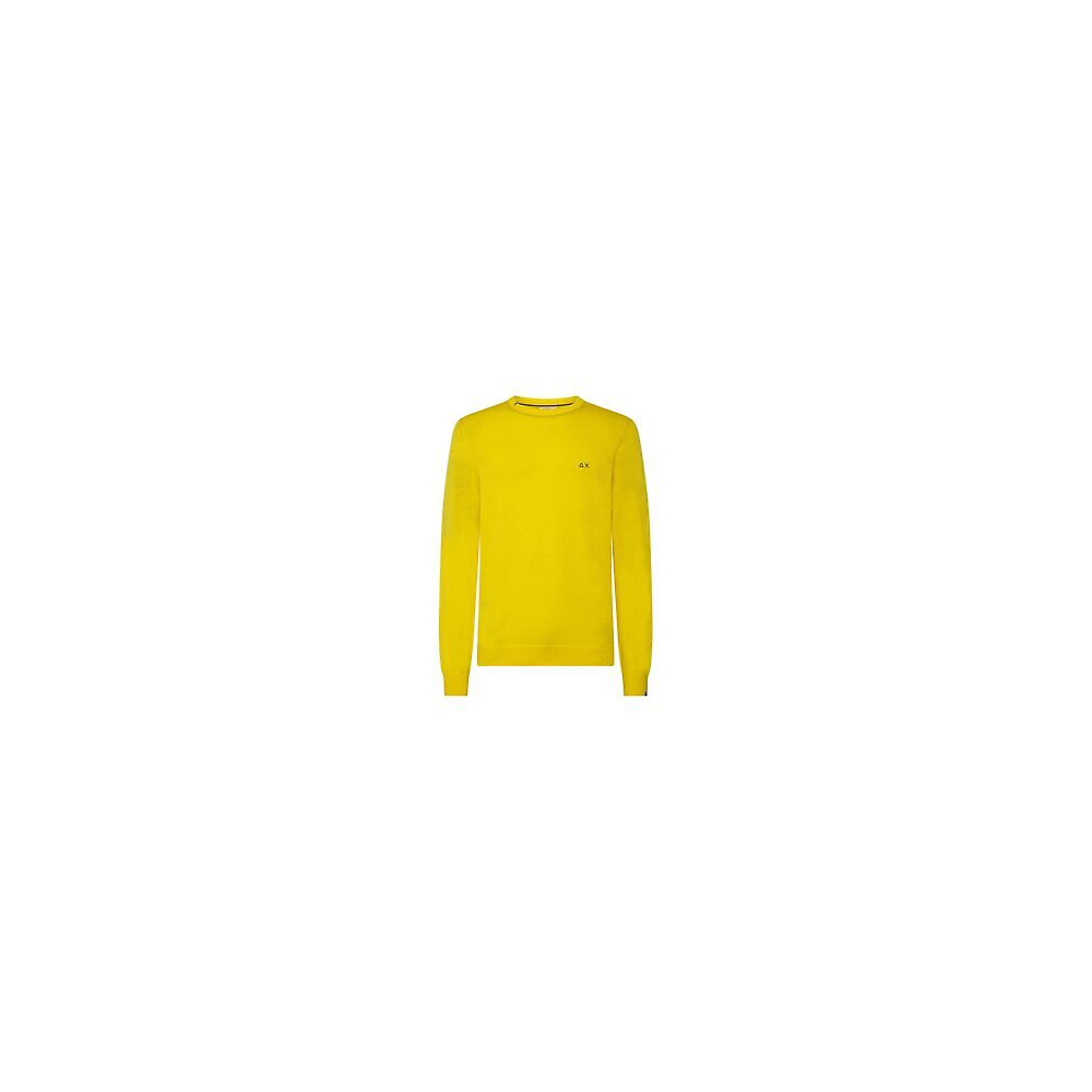 Pullover Primaverile Round Neck Solid...