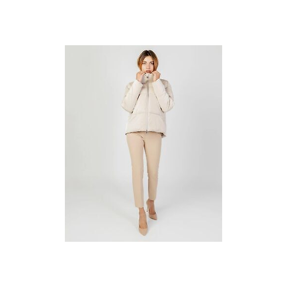 SUNS Giubbino Donna Imbottito Crepe Vet (Beige)