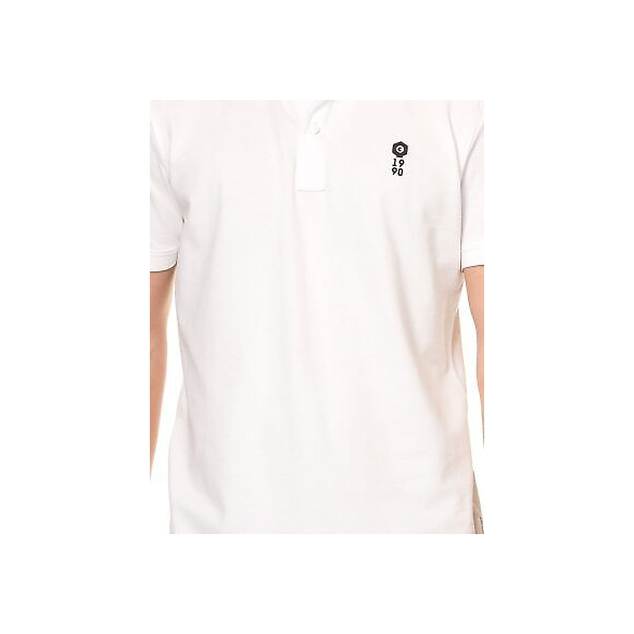 Jack & Jones Jcostone Polo SS Noos, Bianco (White), Large Uomo