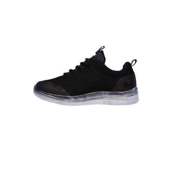 Skechers Scarpe Kids Sneakers Tela Nera 90645L-BLK
