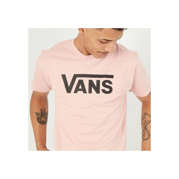 Vans Mn Classic Maglietta, Rose/Nero, M Uomo