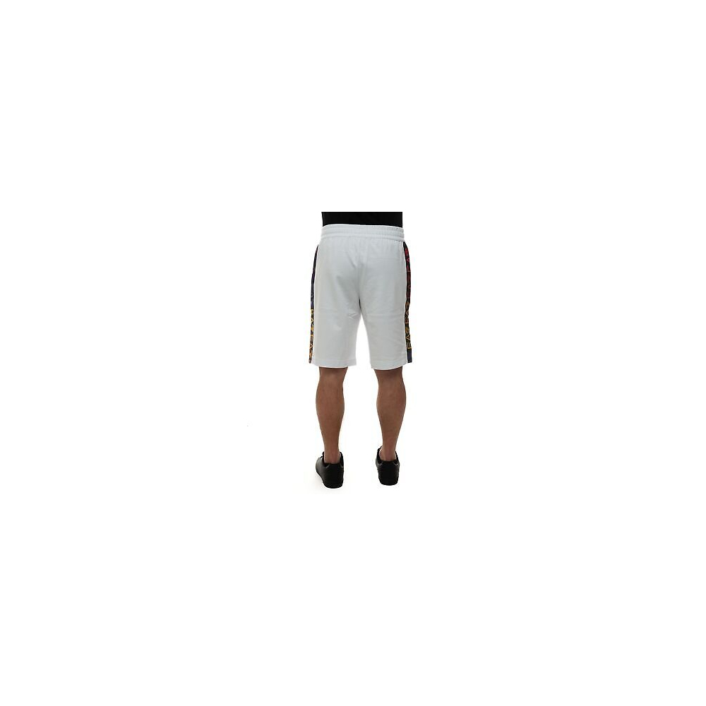 EA7 Bermuda Lungo Bianco Cotone Uomo XXL