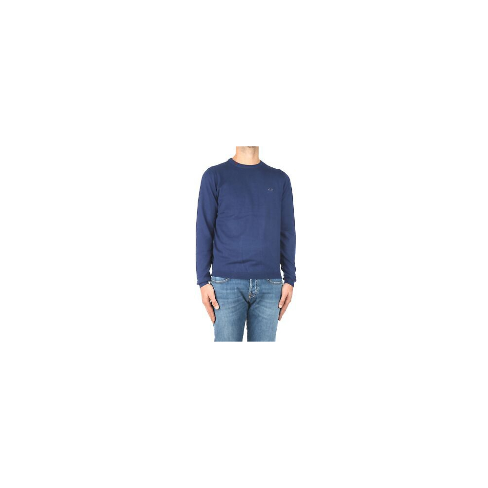 SUN 68 K40101 Maglia Uomo Denim S